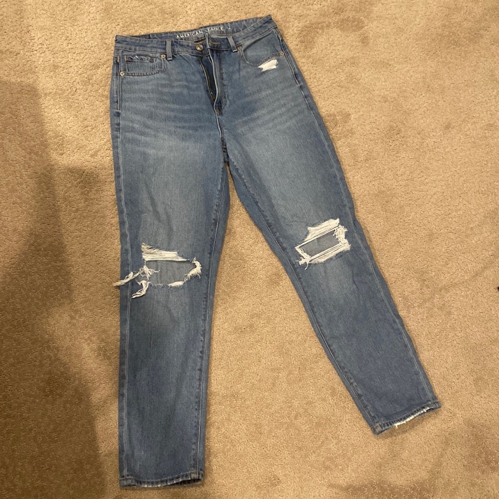 AE mom jeans